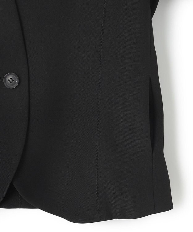 BEIGE， LUIZA / ノーカラージャケット Black