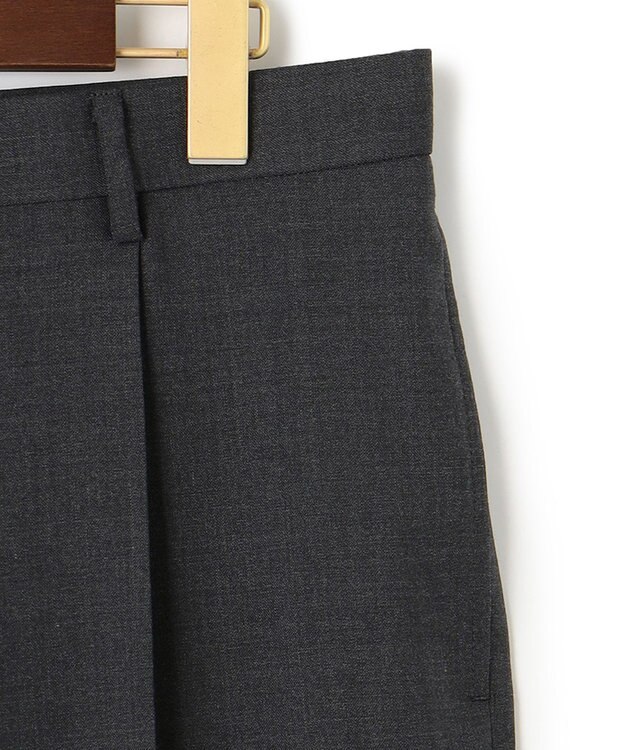 J.PRESS MEN 【J.PRESS BASIC】ペピンメリノコンフォート プレインストレッチ スラックス グレー系