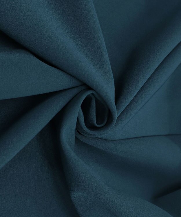 Tiaclasse L 【洗える】レーススリーブワンピース ターコイズ