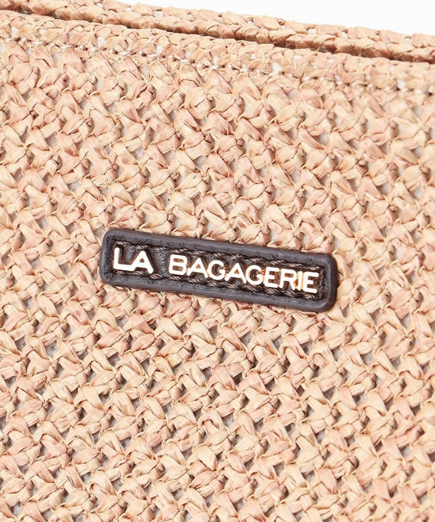 LA BAGAGERIE サマーバスケットトート Mサイズ ベージュ