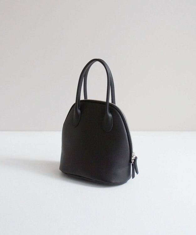 TIDEWAY MOSS グリッド ボストンバッグ S ブラック