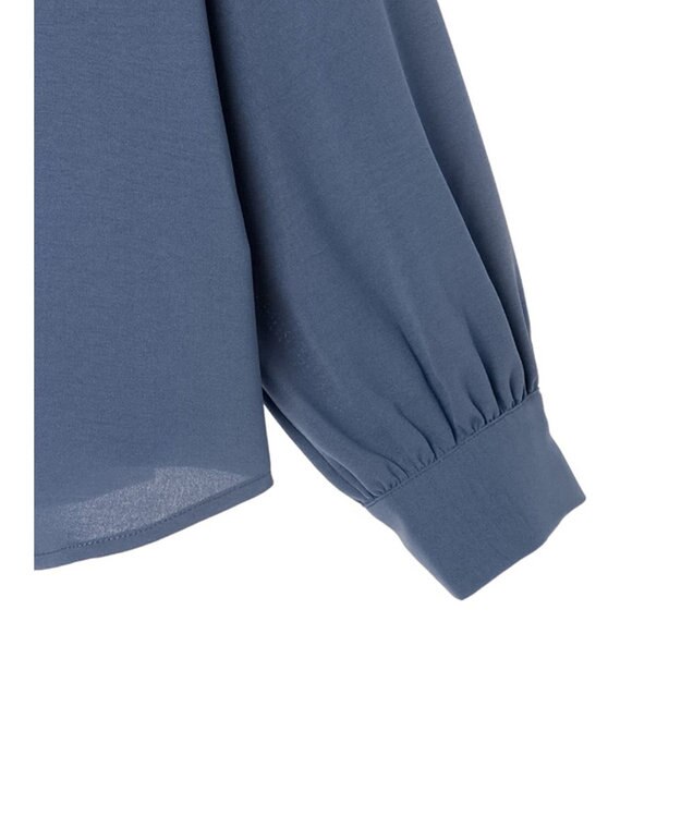 Green Parks ・ＥＬＥＮＣＡＲＥ　ＤＵＥ　バックプリーツブラウス Blue