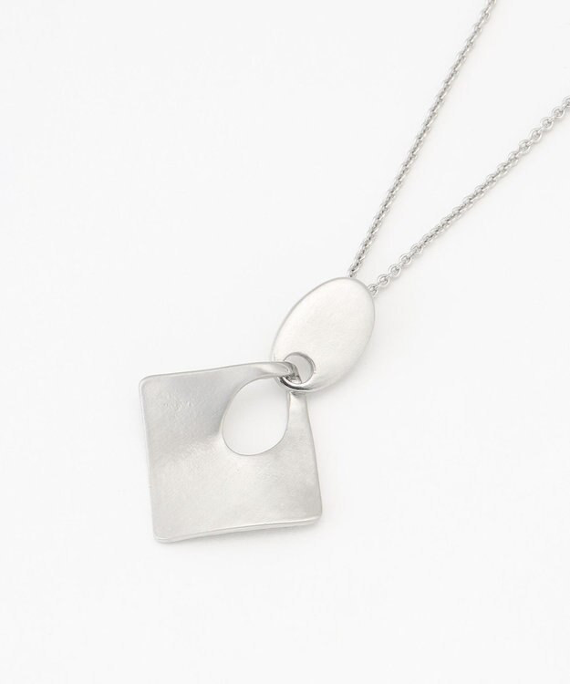 自由区 オリエンタルハング ネックレス マットシルバー