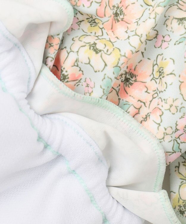 組曲 KIDS 【XS-Lサイズ】アネモネ スイムウェア(セパレート) アプリコット系5