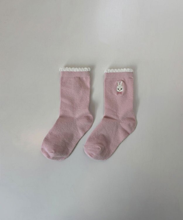 ANY KIDS 【3点セット】ソックス （うさぎ） ピンク