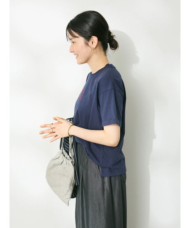 CRAFT STANDARD BOUTIQUE 刺繍ロゴＴシャツ D