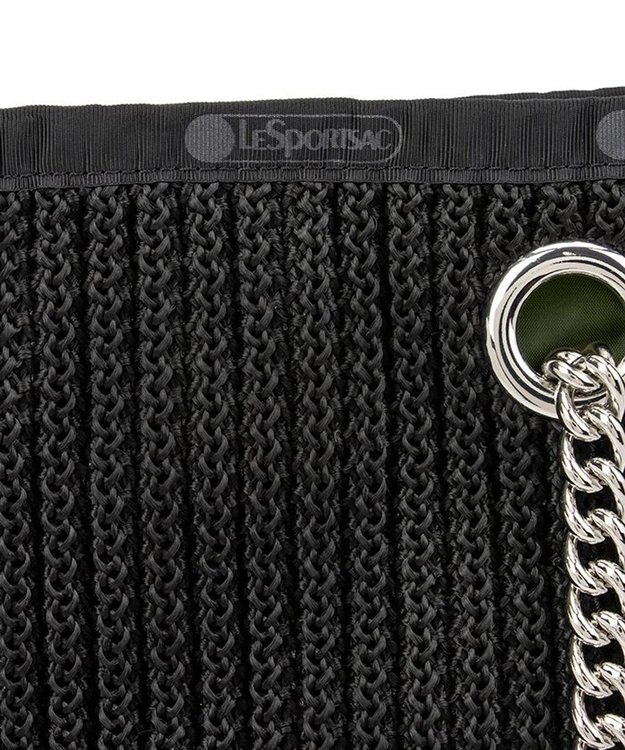 LeSportsac CHAIN CROCHET N/S TOTE/ブラッククロシェ ブラッククロシェ
