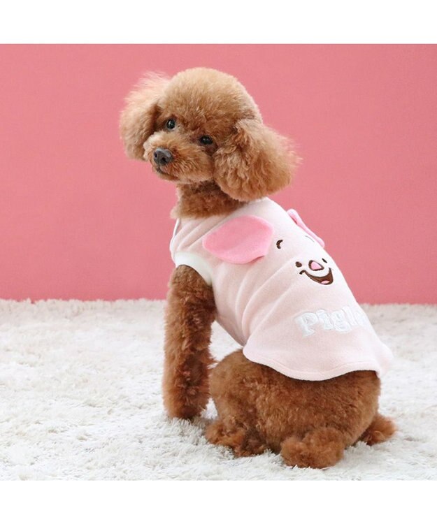 PET PARADISE ディズニー くまのプーさん サーモキープ Tシャツ 《ピグレット》 小型犬 ピグレット