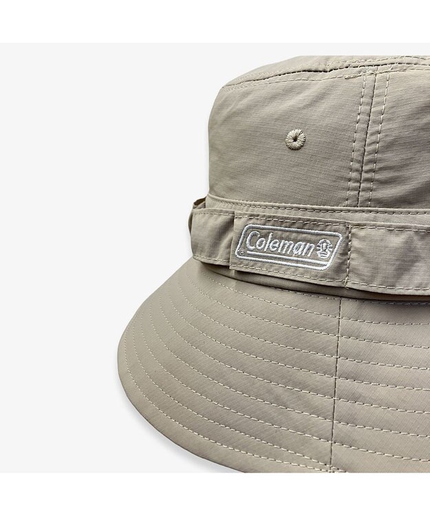 林八百吉商店 Coleman　リップストップベルトサファリハット ベージュ