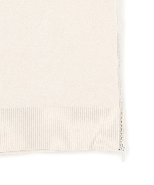 ICB L 【洗える】コットンシェニール コクーンスリーブニット トープ系