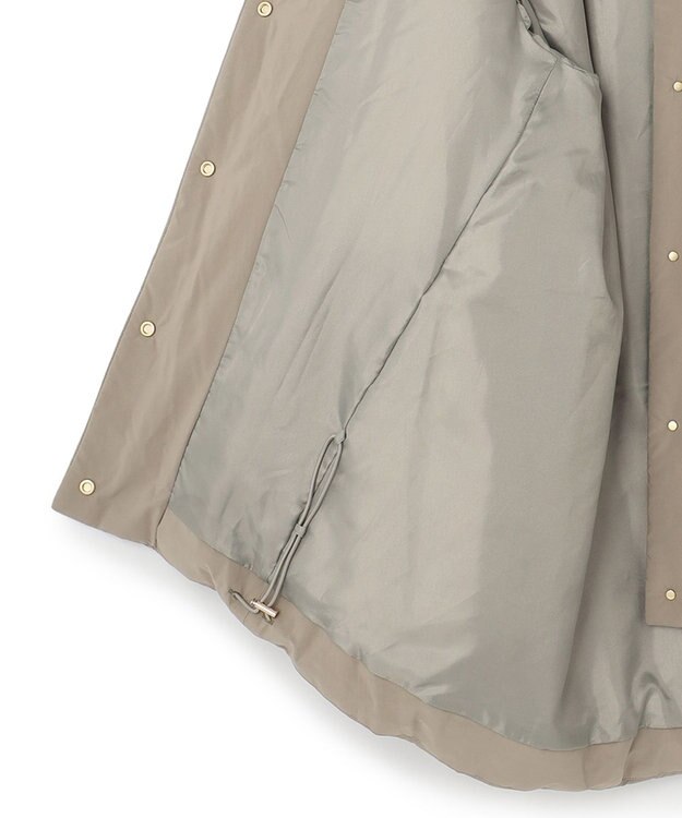 ICB L パディングジャケット アッシュカーキ系