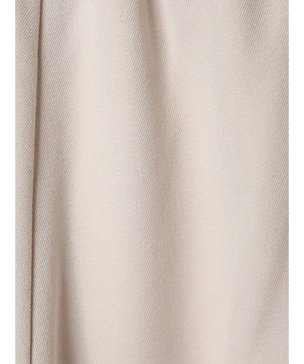 Green Parks ワンタックカーヴィーパンツ Light Beige