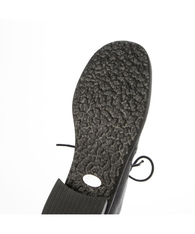 ing <ing>レースアップアンクルブーツ ブラック