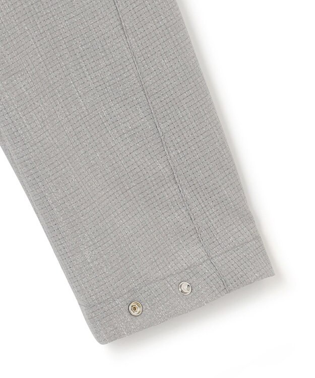 JOSEPH HOMME クールドッツストレッチ　フードブルゾン ライトグレー系