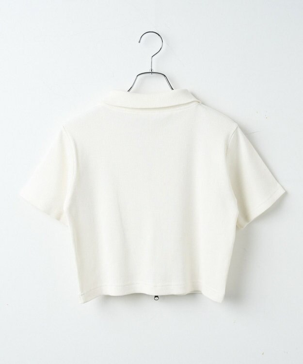 WEGO ダブルジップトップス ホワイト