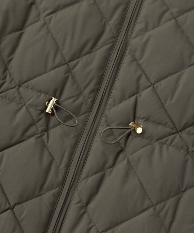 UNFILO 【TAION×UNFILO 】キルティングダウン ジレ カーキ