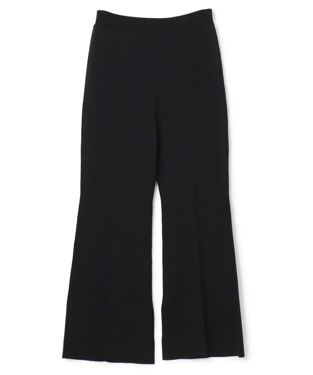 BEIGE， AULNEY / ニットフレアパンツ Black