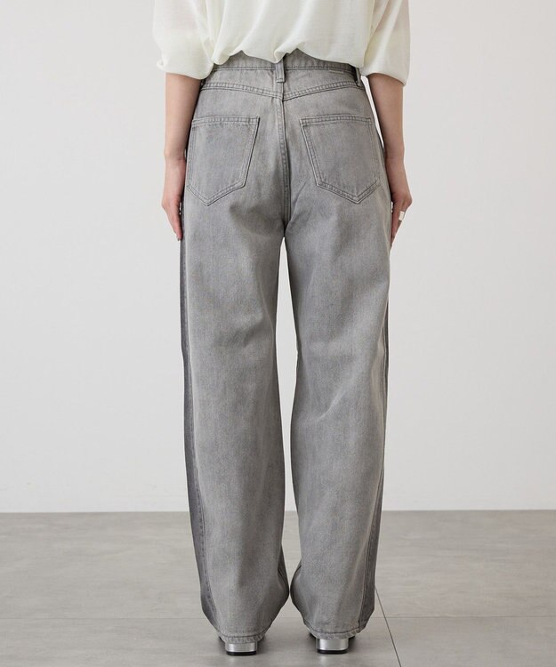 AMERICAN HOLIC カーブデニムパンツ Gray