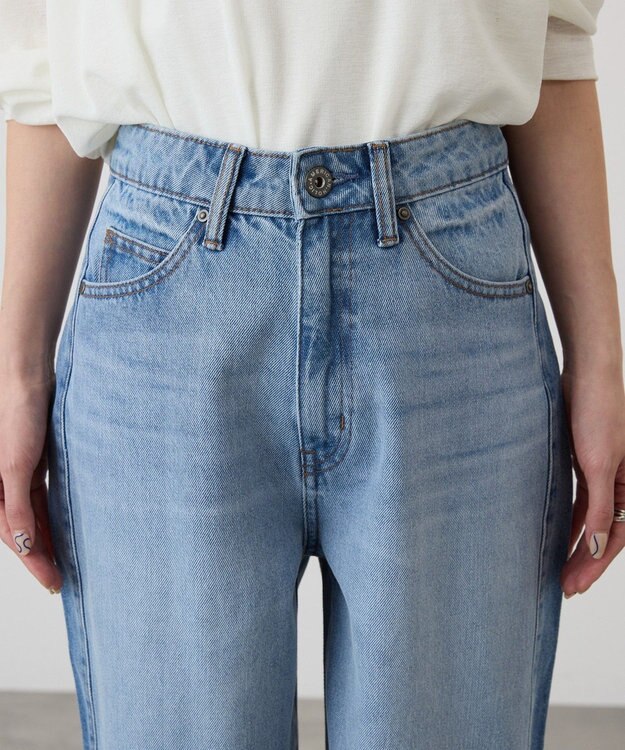AMERICAN HOLIC カーブデニムパンツ Light Indigo