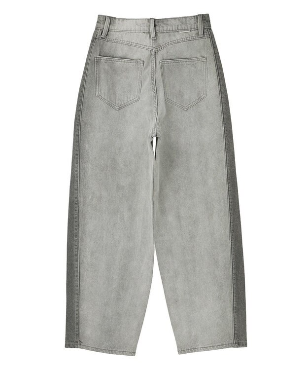 AMERICAN HOLIC カーブデニムパンツ Gray