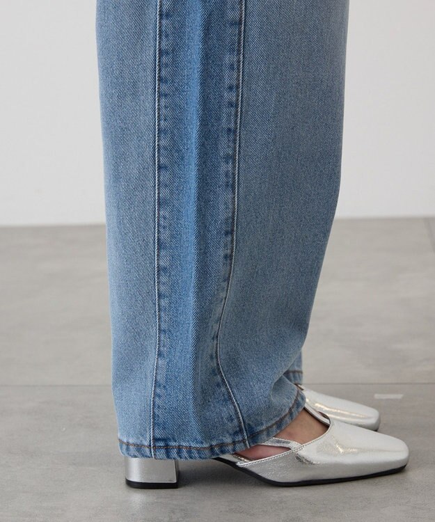 AMERICAN HOLIC カーブデニムパンツ Light Indigo