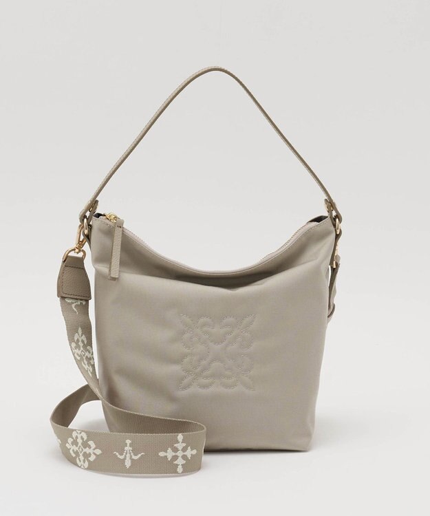 russet 《WEB限定》スタンダードミニショルダーバッグ <コーデュラナイロン>(CE-1719-WEB) L.Greige