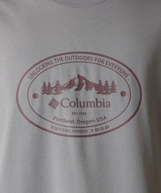 Columbia Columbia/ コールドベイダッシュショートスリーブTシャツ /コロンビア City Grey Front Print