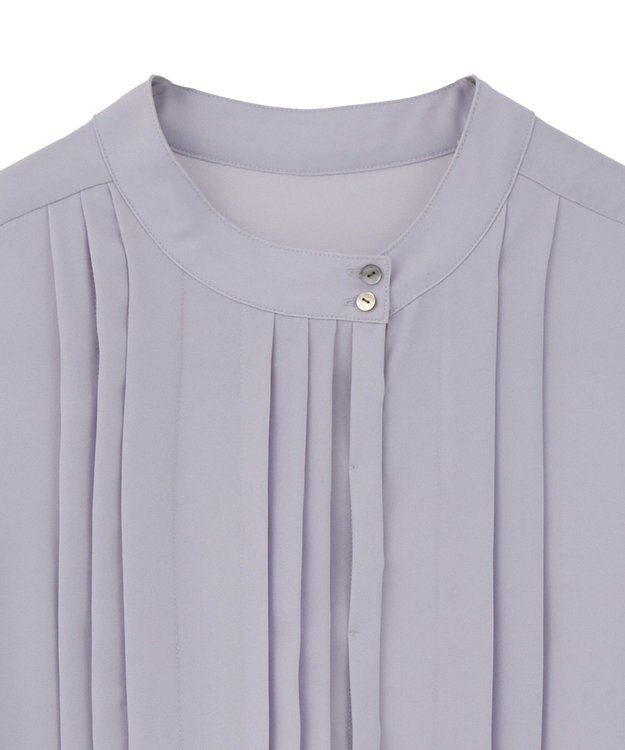 YECCA VECCA タックデザインブラウス Lavender