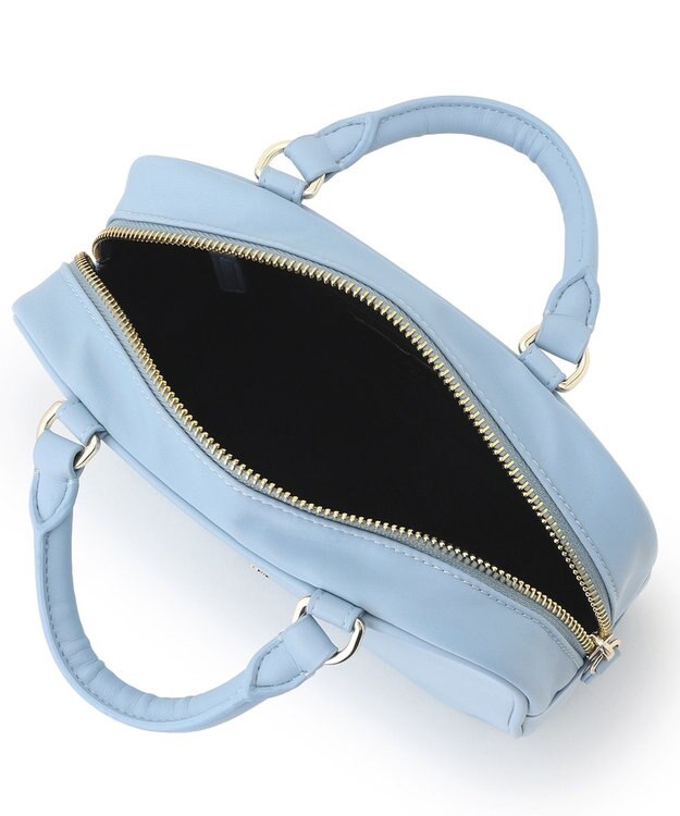 TOCCA 【撥水】WITH CLARISSE 2WAY NYLONBAG ミニボストンバッグ ブルー系