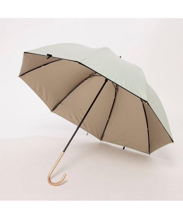 UNBILLION カシュネ cachenez / PUサテンリボンショートパラソル グリーン
