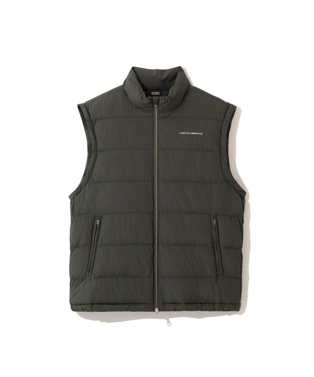 ZERO HALLIBURTON 【袖着脱可能】 2WAY中綿アウター ZHG-M5A2d 85111 カーキ