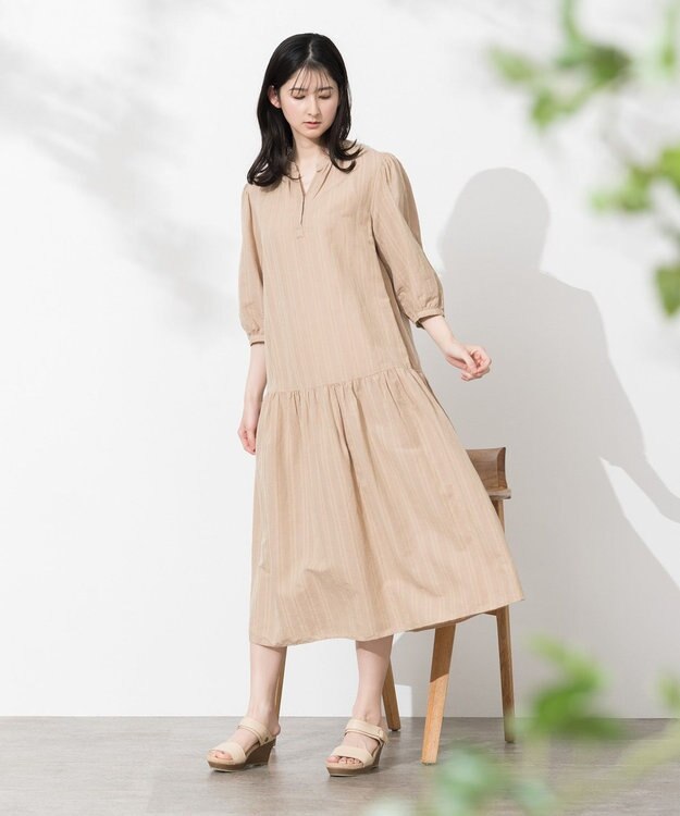 ONWARD Reuse Park 【23区】ワンピース春夏 ブラウン