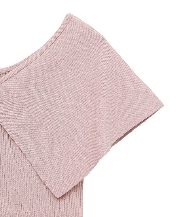 earth music&ecology ビッグカラーノースリニットトップス Pink