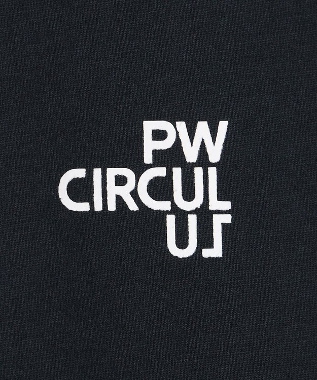 PW CIRCULUS 【MEN】ベーシックモックT ゴルフ ブラック系