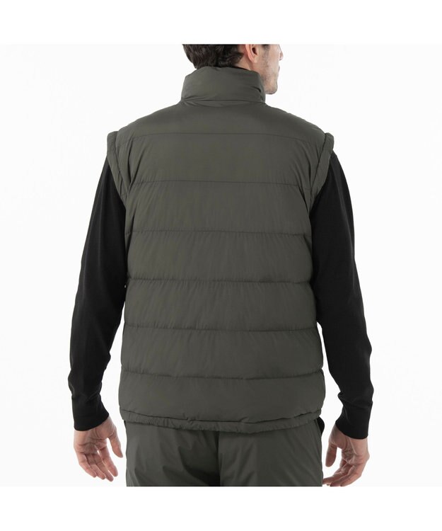 ZERO HALLIBURTON 【袖着脱可能】 2WAY中綿アウター ZHG-M5A2d 85111 カーキ