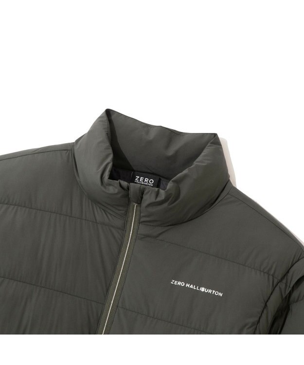 ZERO HALLIBURTON 【袖着脱可能】 2WAY中綿アウター ZHG-M5A2d 85111 カーキ