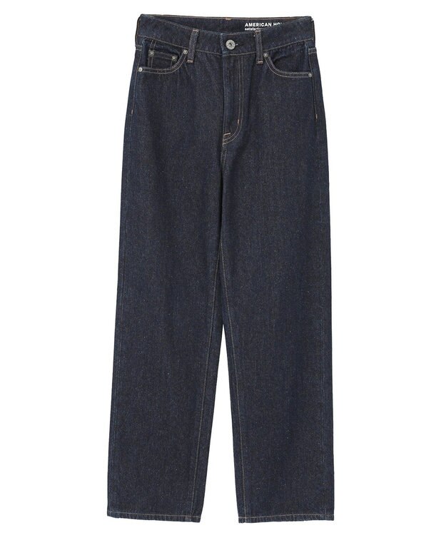 AMERICAN HOLIC ルーズストレートデニム One Wash