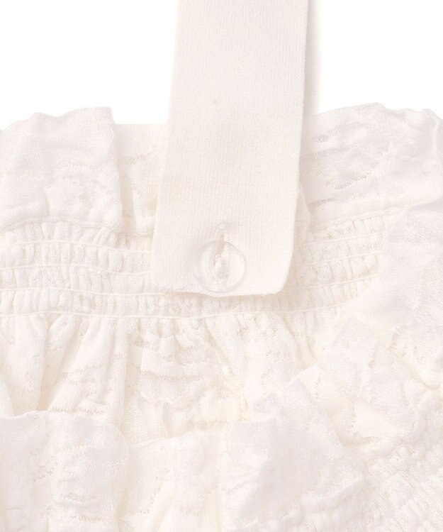 GRACE CONTINENTAL ドルマンフクレジャガードニットトップ ホワイト