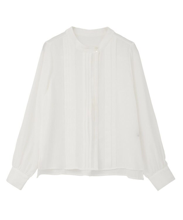 YECCA VECCA タックデザインブラウス Off White
