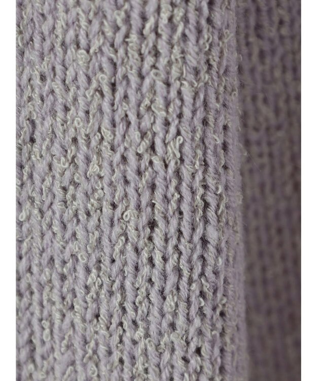 CRAFT STANDARD BOUTIQUE センタータックニットプルオーバー Purple