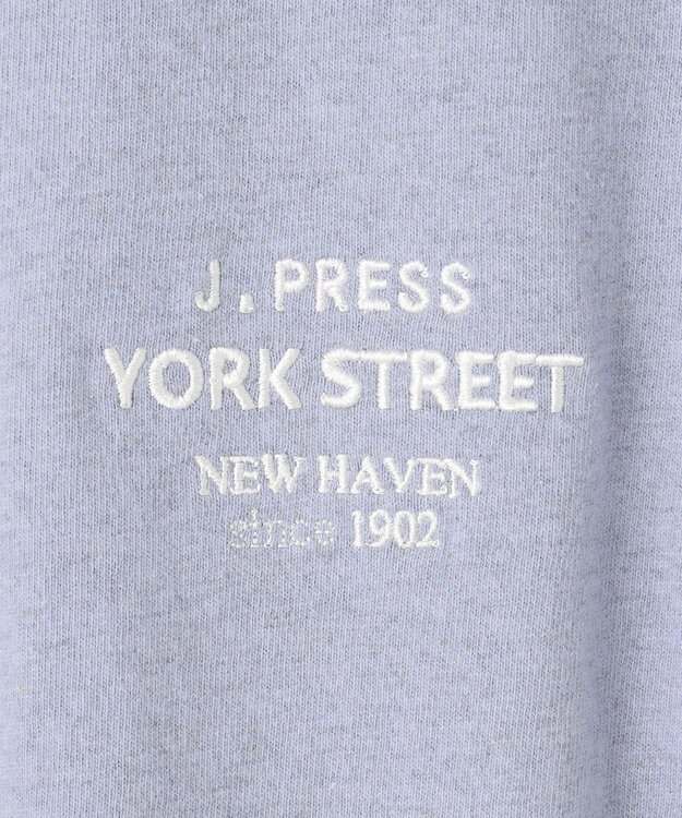 J.PRESS YORK STREET 【UNISEX】RUSSELL×YORK STREET ロゴTシャツ ブルー系