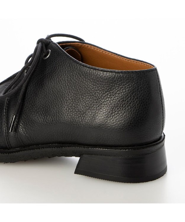 ing <ing>レースアップアンクルブーツ ブラック