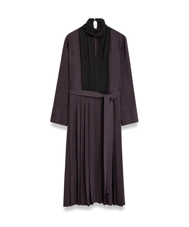 JOSEPH イブニングシルク　ミディドレス Aurora