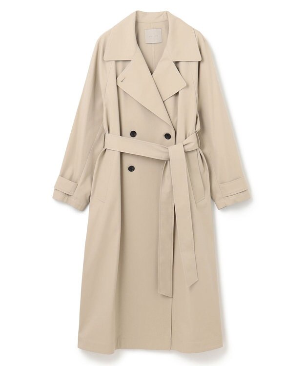 UNFILO ロングトレンチコート ベージュ