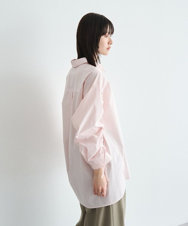 YECCA VECCA イージーケアドロストシャツ Stripe