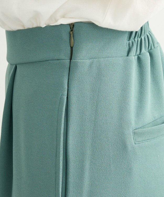 Green Parks ・Ｐｅｔｉｔ　Ｆｌｅｕｒ　タックテーパードパンツ Green