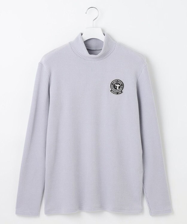 23区GOLF 【MEN】冬の暖かトップス！グランサーモリブ モックネック ライトグレー系