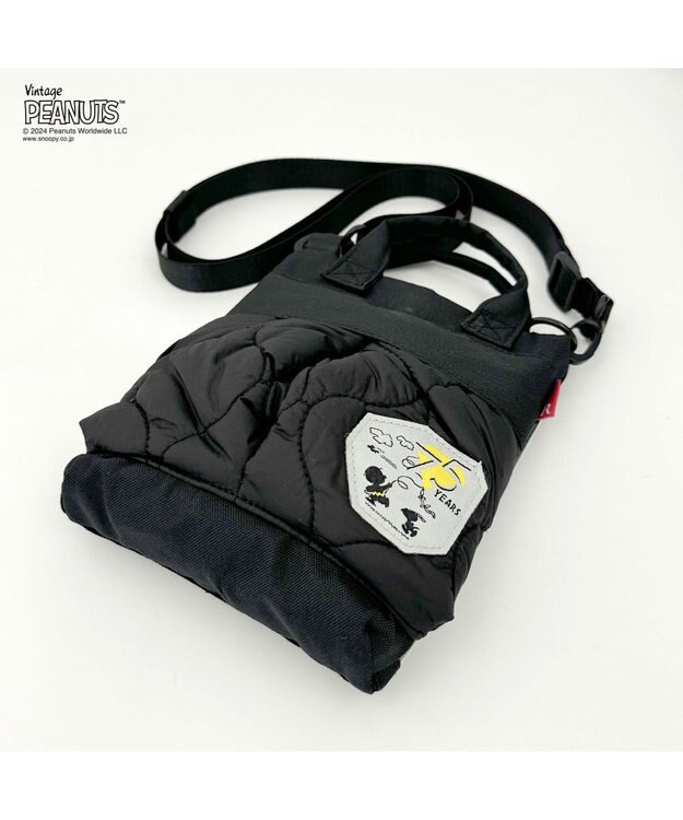 ROOTOTE 8408【スヌーピー】IP.ベビールー.パフ.ピーナッツ-9R 01：ブラック