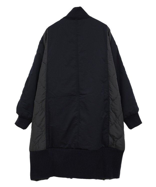 CRAFT STANDARD BOUTIQUE 中綿ヨーク切替ミリタリーコート Navy
