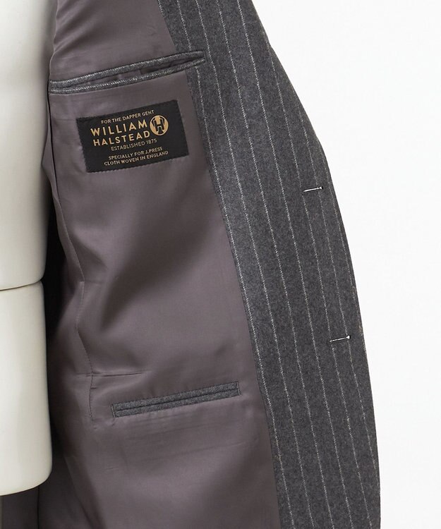 J.PRESS MEN 【WILLIAM HALSTED】ヘリテージフランネル スーツ ライトグレー系2